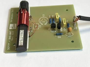 Circuit board for DCF77-SHO active antenna