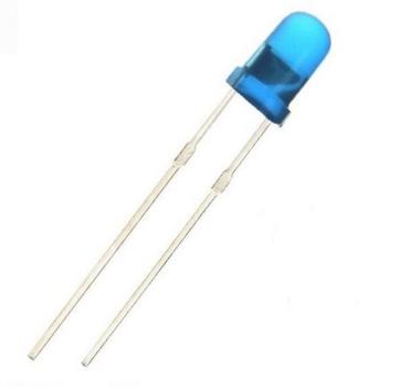 LED 3mm Diffused Blue Round