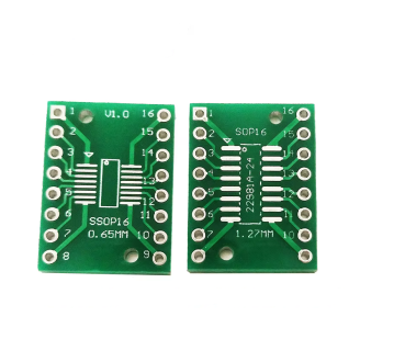 SO16-SSOP16 DIP Adapterplatine