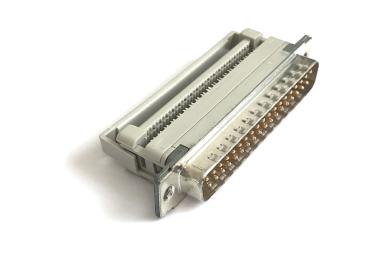 D-SUB connector, 37-pin, ribbon cable