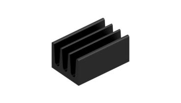 SMD Heatsink Anodized 6,3x4,8x10 - ICK SMD A 10 SA