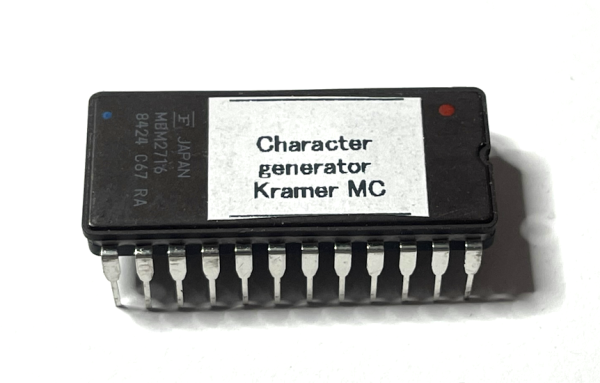 KRM-ZG1-Z80-BWS - EPROM character generator