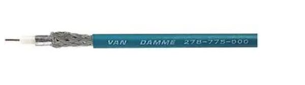 Coaxial cable, miniature, HD Mini, 75 ohm - VAN DAMME 278-775-000