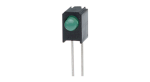 LED 3mm Uni-Color Yellow Green + Holder Combinations A214B/SYG/S530-E2