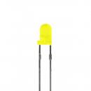 LED 3mm Diffused Yellow Round